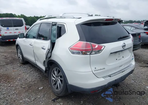 2014 Nissan Rogue Sl из США, поврежденный, VIN 5N1AT2MT7EC760987